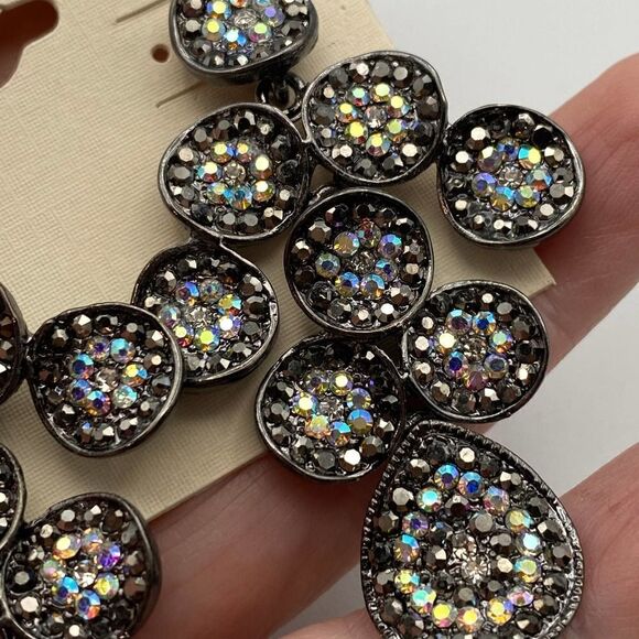 Amrita Singh Austrian Crystal Statement Earrings - Picture 6 of 7